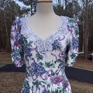 80’s Expo floral dress